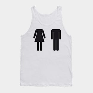 man and woman Tank Top